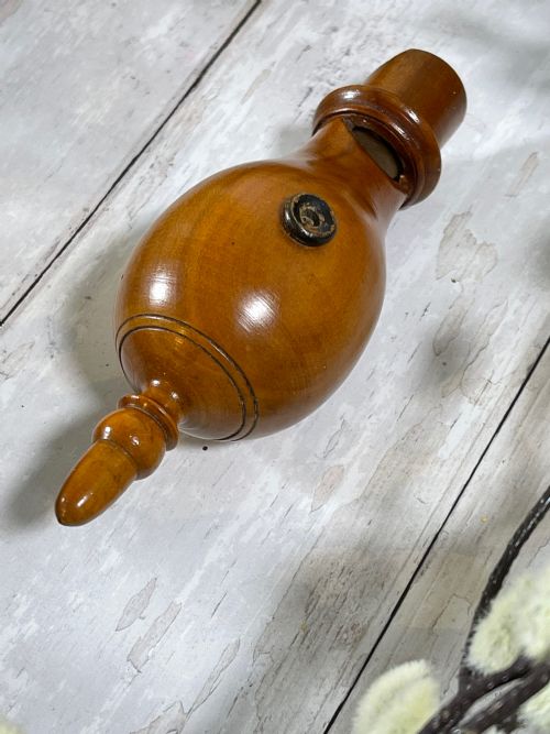 ANTIQUE CHERRY WOOD PIGEON OR CUCKOO BIRD CALL - ADDITIONAL PHOTO 4