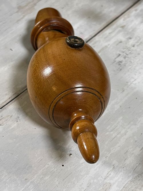 ANTIQUE CHERRY WOOD PIGEON OR CUCKOO BIRD CALL - ADDITIONAL PHOTO 6