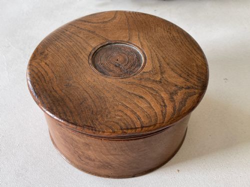 ANTIQUE ELM SPICE BOX - ADDITIONAL PHOTO 13
