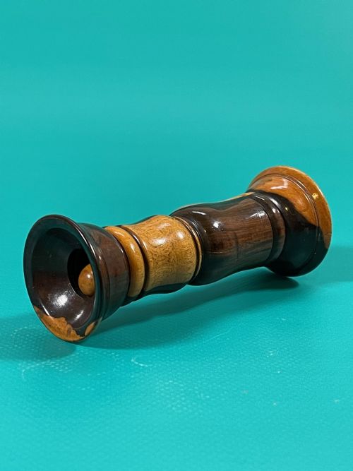 ANTIQUE LABURNUM DOUBLE WHISTLE - ADDITIONAL PHOTO 7