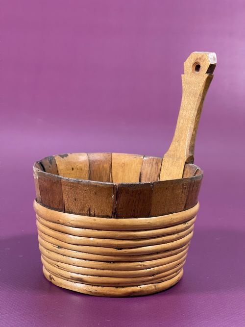 ANTIQUE SCOTTISH LUGGIE DRINKING VESSEL - ADDITIONAL PHOTO 1