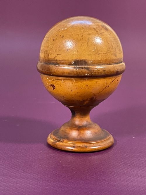 ANTIQUE BOXWOOD PILL SILVERER - ADDITIONAL PHOTO 3