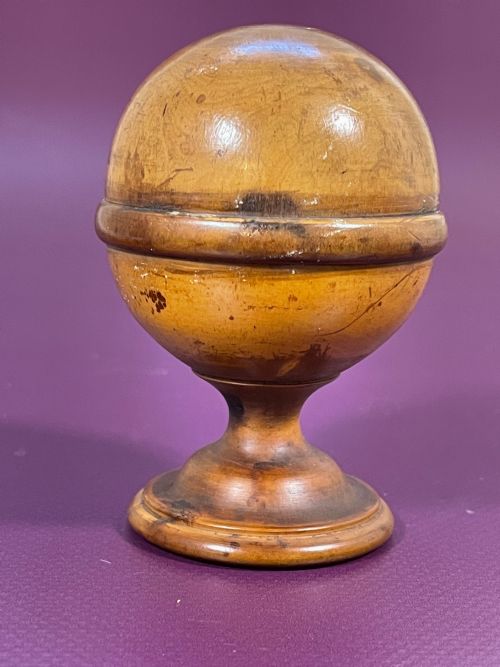 ANTIQUE BOXWOOD PILL SILVERER - ADDITIONAL PHOTO 5