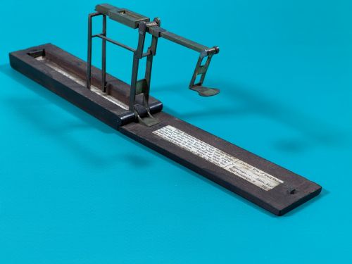 ANTIQUE TRAVELLING SOVEREIGNGUINEA SCALES MAKER STEPHEN HOUGHTON - ADDITIONAL PHOTO 5