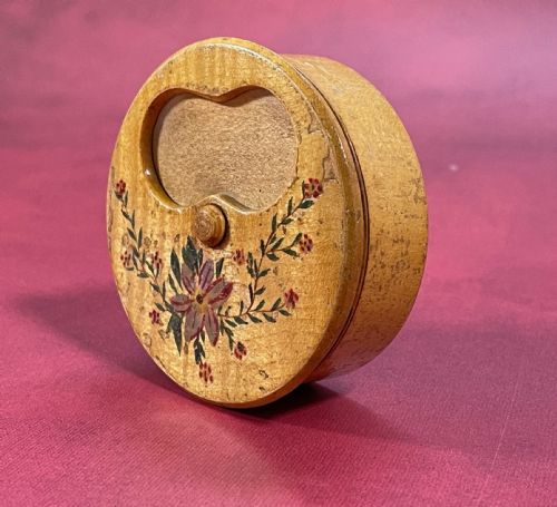 ANTIQUE MISERS SNUFF BOX TUNBRIDGE WARE - ADDITIONAL PHOTO 2