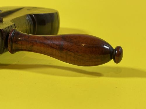 AN ANTIQUE ROSEWOOD BIRD SCARER TREEN - ADDITIONAL PHOTO 7