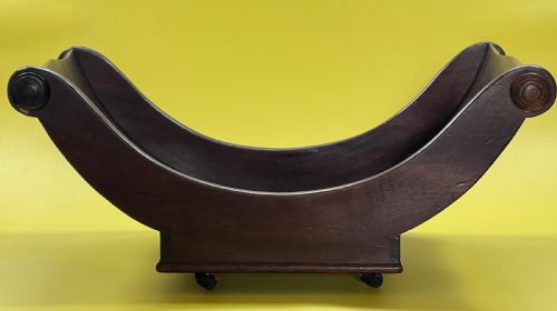 A GEORGIAN MAHOGANY CHEESE COASTER - ADDITIONAL PHOTO 6