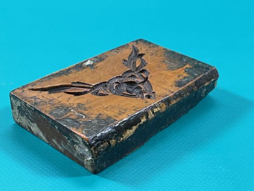 A SMALLEARLY 19TH CENTURY GEORGIAN BOXWOOD PICTURE FRAME MOULD - ADDITIONAL PHOTO 1