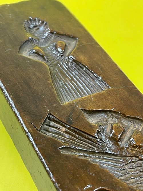 ANTIQUE BISCUITGINGERBREAD MOULD TREEN - ADDITIONAL PHOTO 1