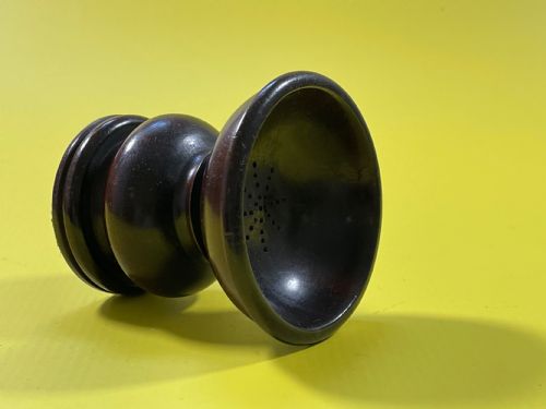 ANTIQUE POUNCE POT TREEN - ADDITIONAL PHOTO 3