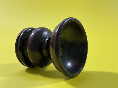 ANTIQUE POUNCE POT TREEN - ADDITIONAL PHOTO 4