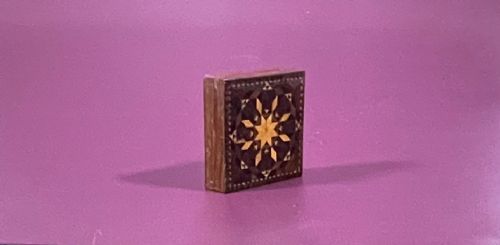 ANTIQUE TUNBRIDGE WARE TANGRAM PUZZLE TREEN - ADDITIONAL PHOTO 4