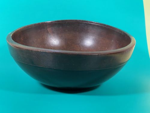AN 18TH CENTURY TREEN SYCAMORE BOWL - ADDITIONAL PHOTO 1