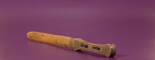 an unusual welsh letter opener chip carved open lantern - CATEGORY: ANTIQUE MISCELLANEOUS - DATED 19TH CENTURY