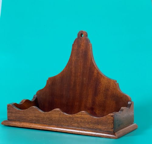 antique wall hanging box for candlestapers - CATEGORY: ANTIQUE MISCELLANEOUS - DATED 19TH CENTURY