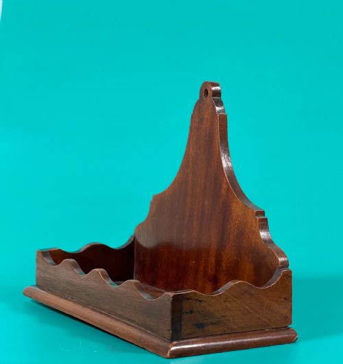 ANTIQUE WALL HANGING BOX FOR CANDLESTAPERS - ADDITIONAL PHOTO 1
