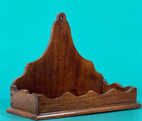 ANTIQUE WALL HANGING BOX FOR CANDLESTAPERS - ADDITIONAL PHOTO 3