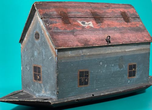 ANTIQUE NOAHS ARK 90 ANIMALS BIRDS - ADDITIONAL PHOTO 6