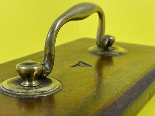 A GEORGIAN NAVAL CHART WEIGHT - ADDITIONAL PHOTO 5