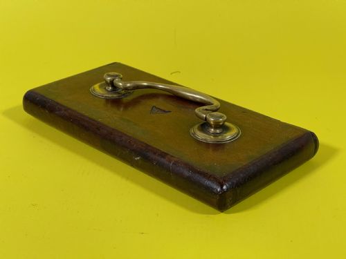 A GEORGIAN NAVAL CHART WEIGHT - ADDITIONAL PHOTO 9