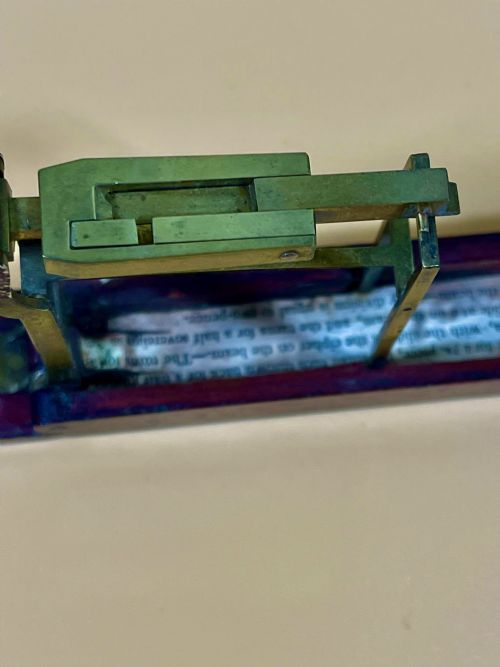 ANTIQUE SOVEREIGN GUINEA DOUBLE TURN SCALES - ADDITIONAL PHOTO 3