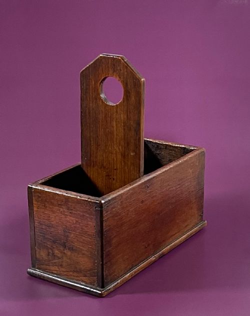 antique housekeeper's box - CATEGORY: ANTIQUE BOXES - DATED 19TH CENTURY