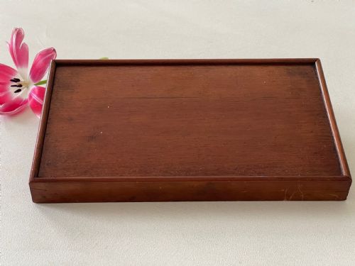 ANTIQUE ALPHABET SPELLING BOX BONE DOUBLE SIDED LETTER TILES - ADDITIONAL PHOTO 2