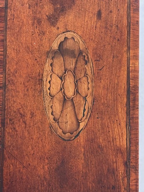 AN EARLY 1800S MINI CHEST OF DRAWERS FRUITWOOD - ADDITIONAL PHOTO 3