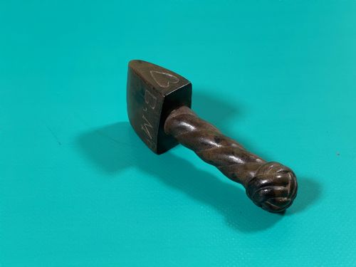 ANTIQUE TREEN SAILOR'S PRESS - ADDITIONAL PHOTO 3