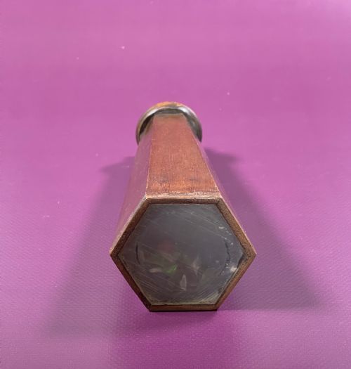 ANTIQUE TREEN KALEIDOSCOPE - ADDITIONAL PHOTO 7