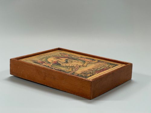 AN ANTIQUE DISSECTED PUZZLE ENGLISH KINGS AND QUEENS - ADDITIONAL PHOTO 1