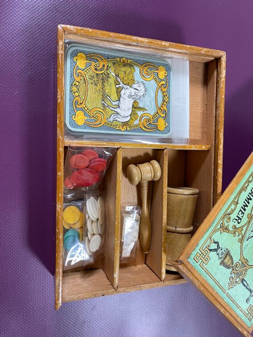 ANTIQUE BELL HAMMER GAME FULLY FITTED - ADDITIONAL PHOTO 3