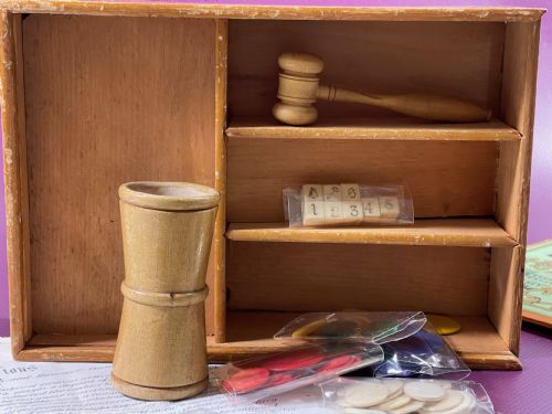 ANTIQUE BELL HAMMER GAME FULLY FITTED - ADDITIONAL PHOTO 4