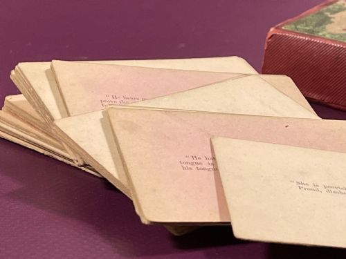 ANTIQUE SHAKESPEARE CARDS - ADDITIONAL PHOTO 2