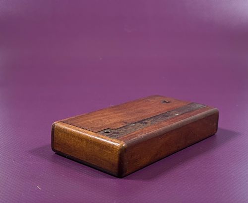 AN UNUSUAL PORTABLE SNUFF CUTTER CAMPAIGNTRAVELLING EXAMPLE - ADDITIONAL PHOTO 5