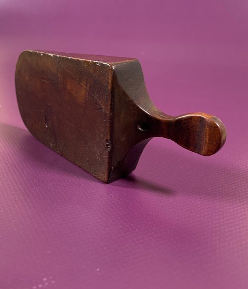 ANTIQUE TREEN DISH SLOPE - ADDITIONAL PHOTO 3