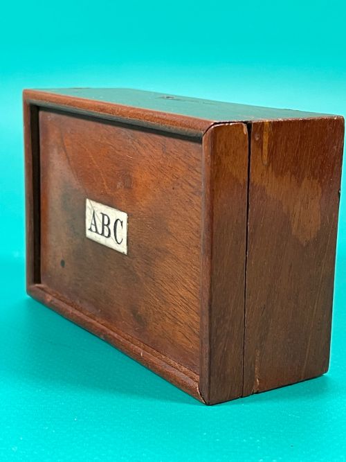 ANTIQUE ALPHABET BOX - ADDITIONAL PHOTO 4