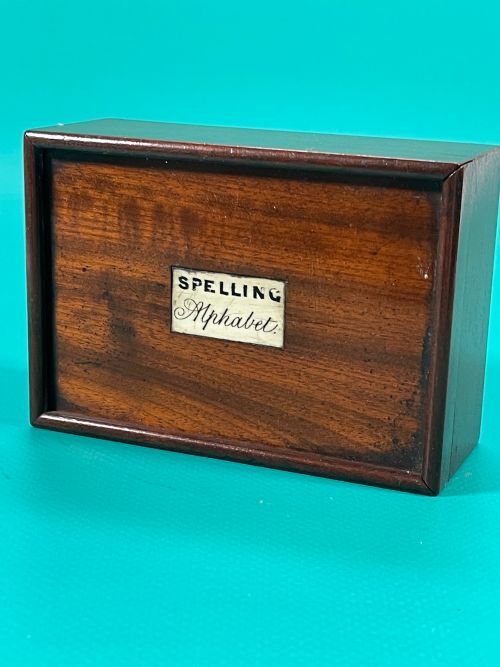 ANTIQUE ALPHABET BOX - ADDITIONAL PHOTO 7
