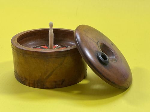ANTIQUE TRAVELLING MINI ROULETTE GAME - ADDITIONAL PHOTO 4
