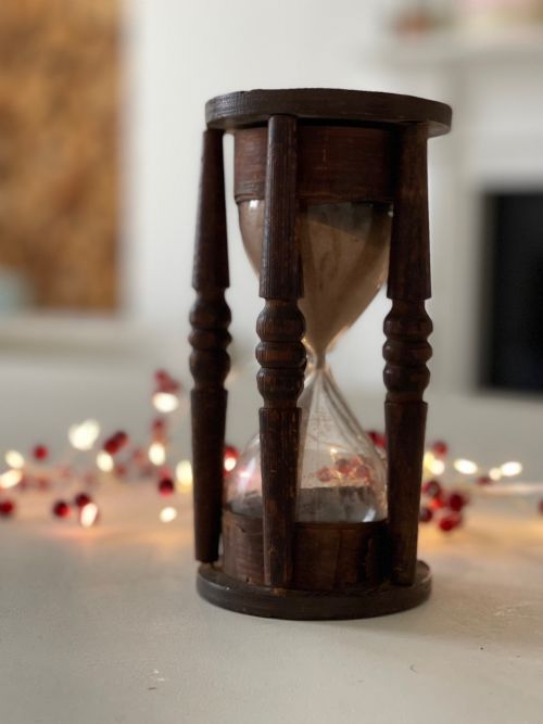 antique hour glass timer navymarine - CATEGORY: ANTIQUE MISCELLANEOUS - DATED GEORGIAN