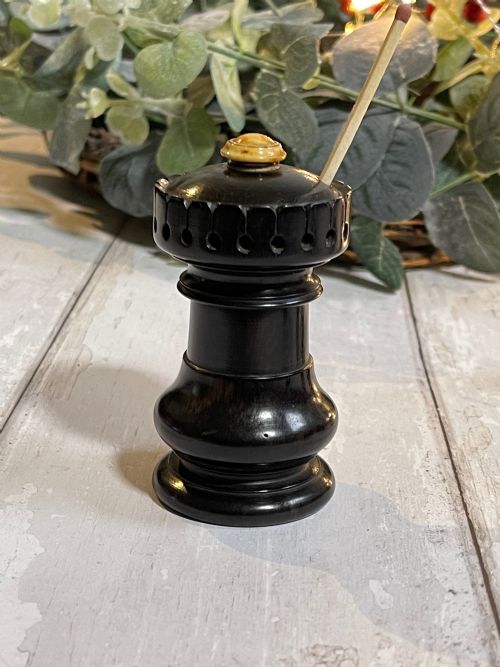 antique treen go to bed large size - CATEGORY: ANTIQUE LIGHTING - DATED 19TH CENTURY