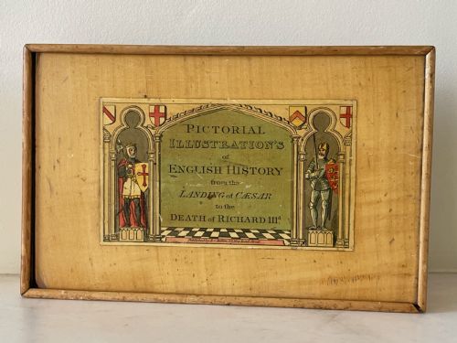 A RARE PUZZLE IN ORIGINAL BOX DEPICTING CAESARS LANDING TO DEATH OF RICHARD III - ADDITIONAL PHOTO 14