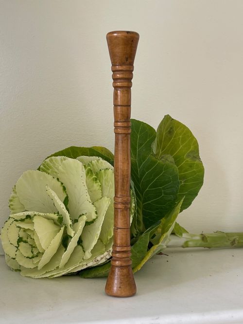 antique welsh treen knitting sheath - CATEGORY: ANTIQUE MISCELLANEOUS - DATED 19TH CENTURY