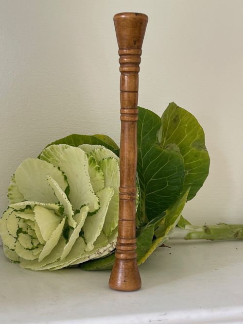 ANTIQUE WELSH TREEN KNITTING SHEATH - ADDITIONAL PHOTO 1