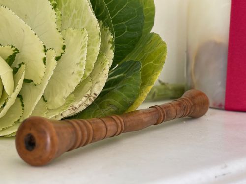 ANTIQUE WELSH TREEN KNITTING SHEATH - ADDITIONAL PHOTO 2