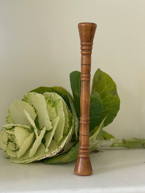 ANTIQUE WELSH TREEN KNITTING SHEATH - ADDITIONAL PHOTO 3