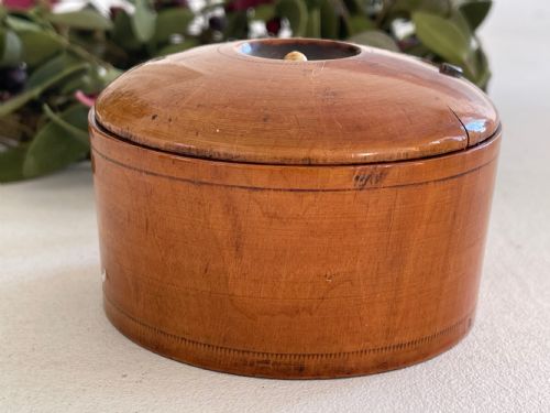 ANTIQUE TREEN TRAVELLING ROULETTE GAME - ADDITIONAL PHOTO 8