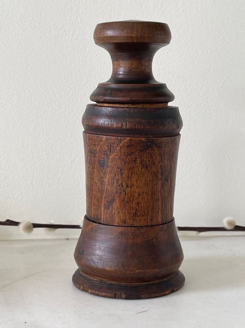 Antique Treen Spice Mortar & Pestle - Dr Reckless Collection