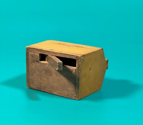 A SCOTTISH MAUCHLINE WARE HOUSE MONEY BOX - ADDITIONAL PHOTO 1