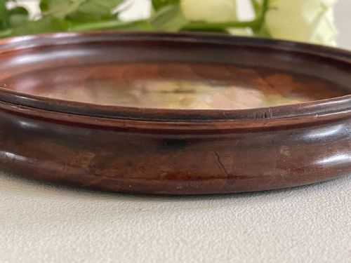 ANTIQUE GEORGIAN WINE COASTER - ADDITIONAL PHOTO 5